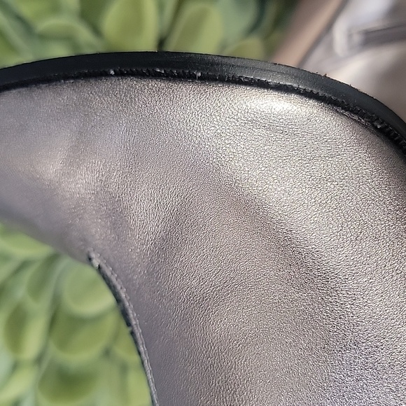 Sole Society Desiray Mettallic Zip Front Bootie - Picture 12 of 13